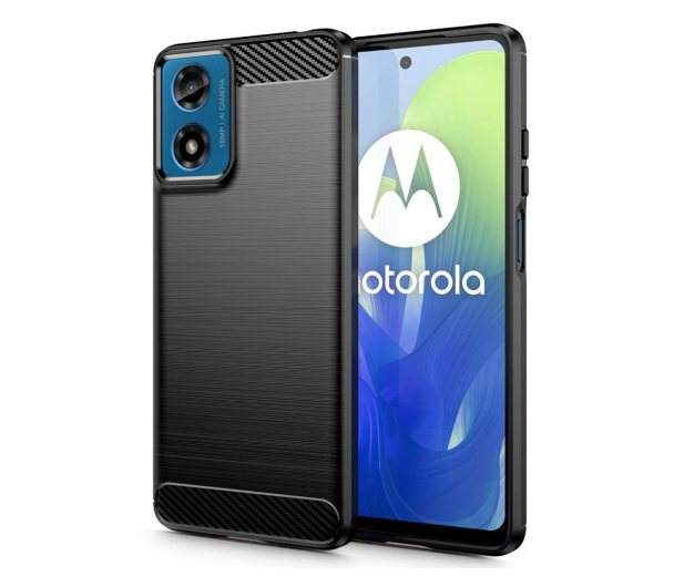 Tech-Protect TPUCarbon do Motorola Moto G04 / G24 Power / G24 4G / e14 - 1242507 - zdjęcie